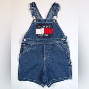Tommy Hilfiger Blue Denim Kids Overalls